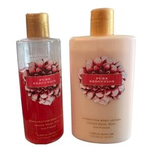 DISCONTINUED Victoria's Secret Pure Seduction Body Wash & Body Lotion 8.4 fl‎ oz